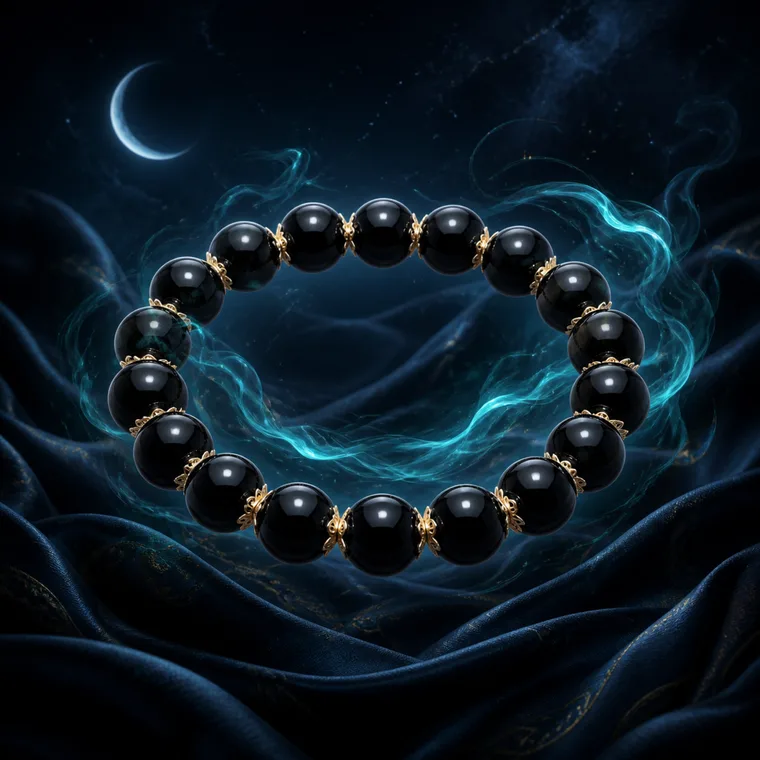 Black Obsidian Bracelet